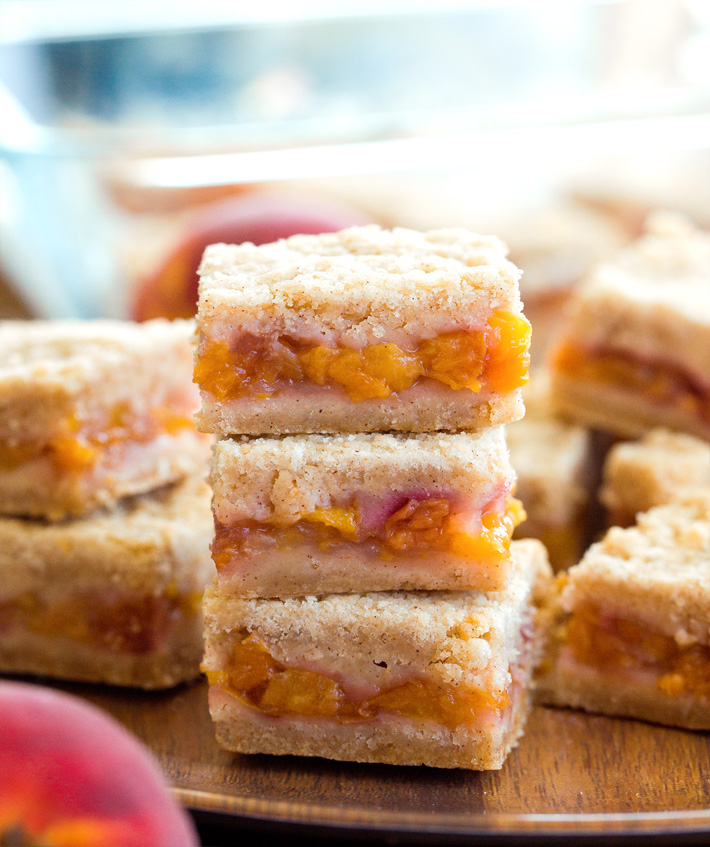Healthy Peach Bars Healthy Peach Bars