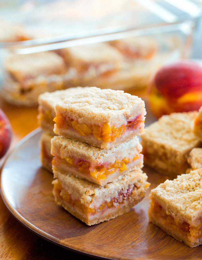 Peach Oatmeal Bars Peach Oatmeal Bars