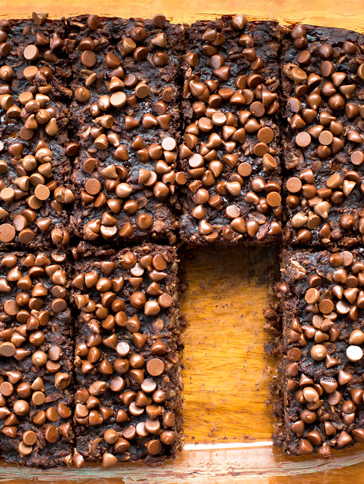 Brownie Baked Oatmeal Bars Brownie Baked Oatmeal Bars