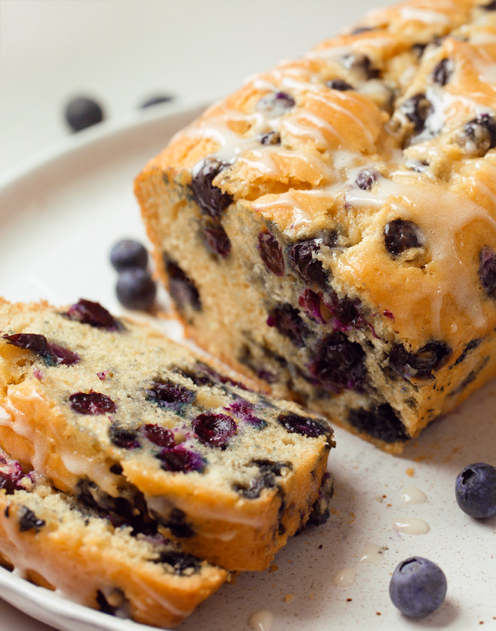 Delicious Blueberry Cake Bread