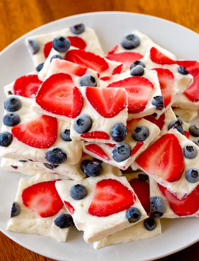Frozen Yogurt Bark Frozen Yogurt Bark