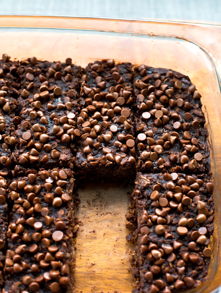 Breakfast Brownie Oatmeal Bars Breakfast Brownie Oatmeal Bars