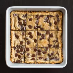 Chocolate Chip Tahini Bars Recipe