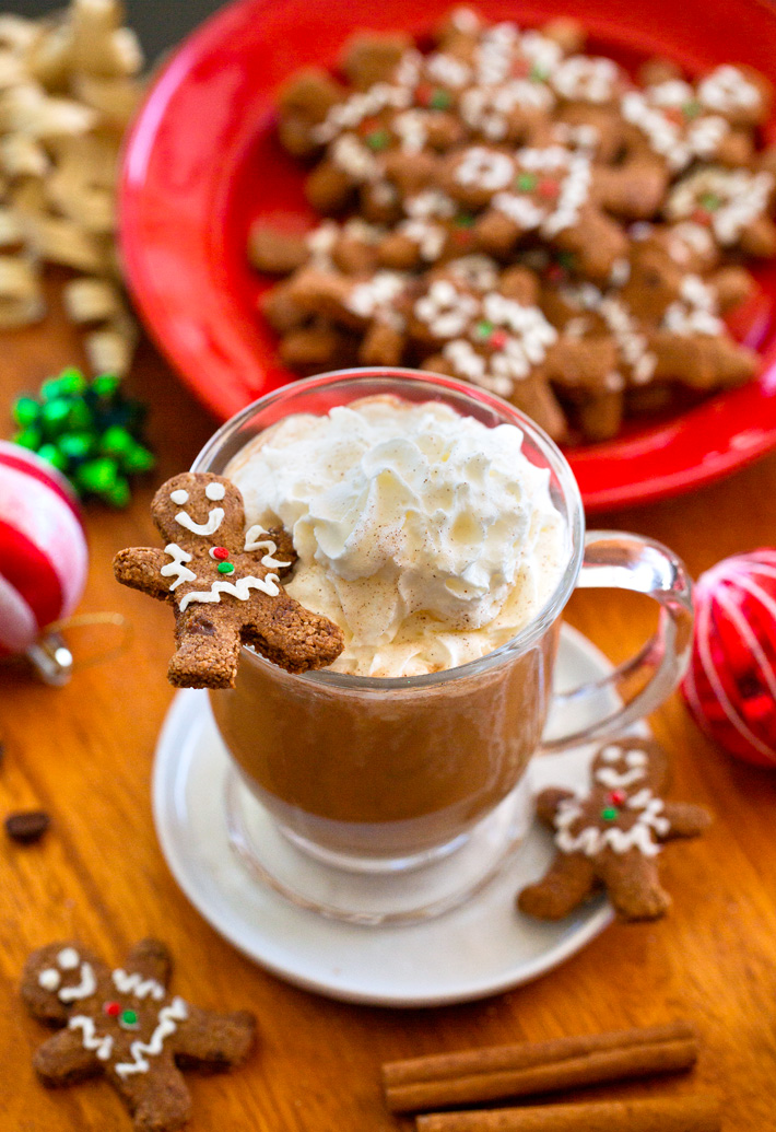 Healthy Gingerbread Latte Healthy Gingerbread Latte