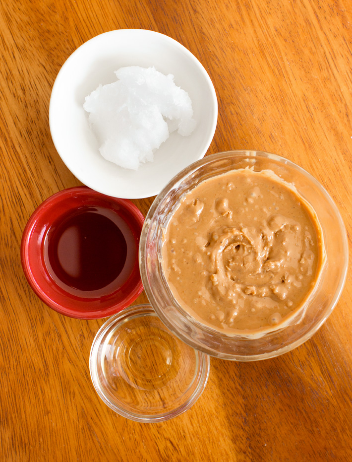 Maple Syrup Cashew Butter Snack Ingredients Maple Syrup Cashew Butter Snack Ingredients