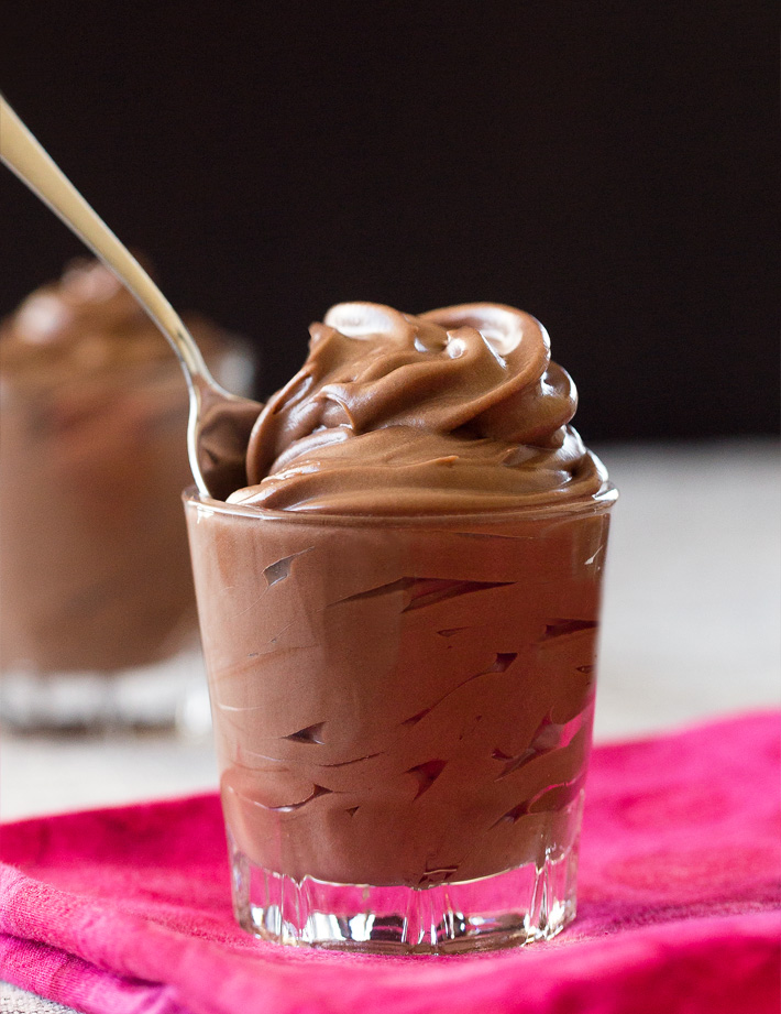Dark Chocolate Frosting Shots Dark Chocolate Frosting Shots