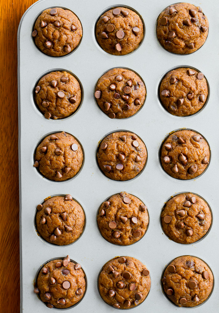 Healthy Breakfast Muffins in a Mini Muffin Tin Healthy Breakfast Muffins in a Mini Muffin Tin