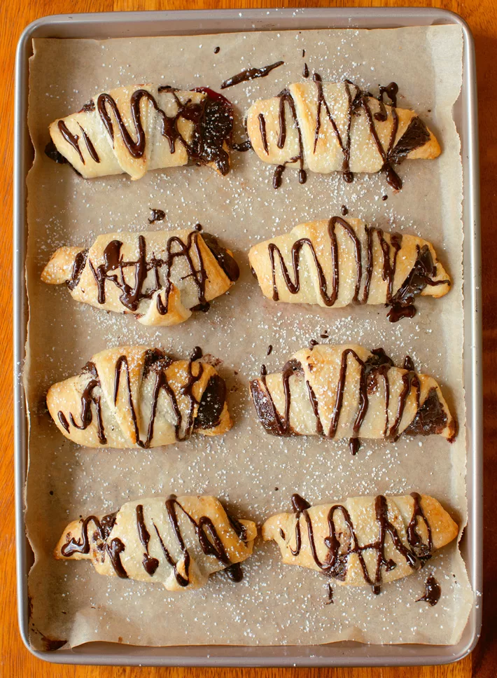 Nutella Crescent Rolls