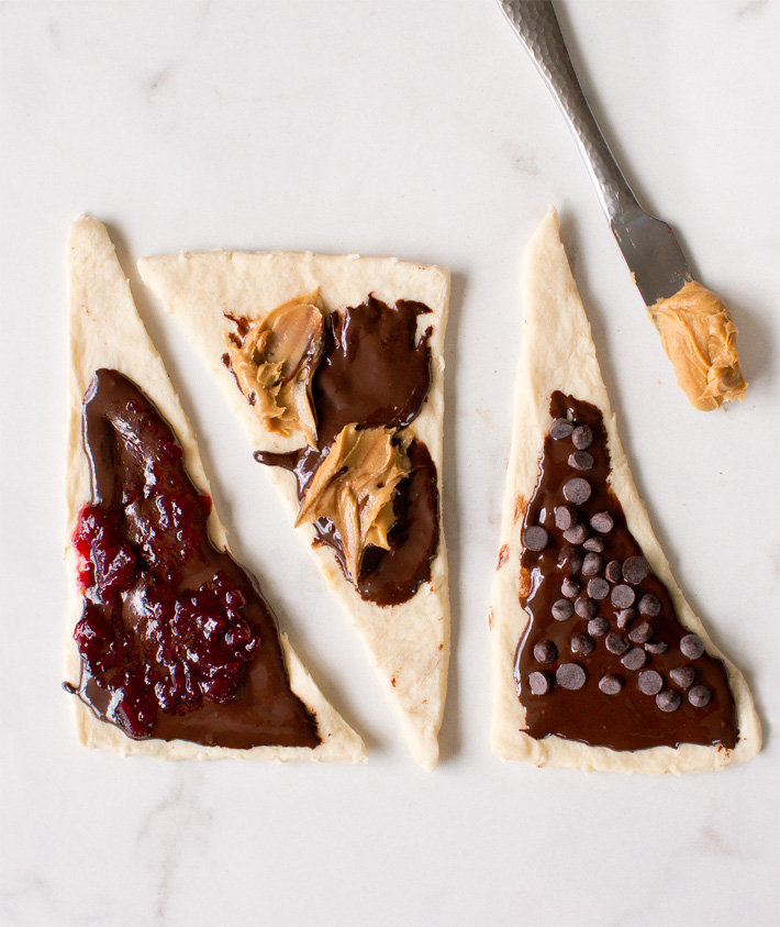 Peanut Butter Jelly Stuffed Dessert Chocolate Crescent Rolls Peanut Butter Jelly Stuffed Dessert Chocolate Crescent Rolls