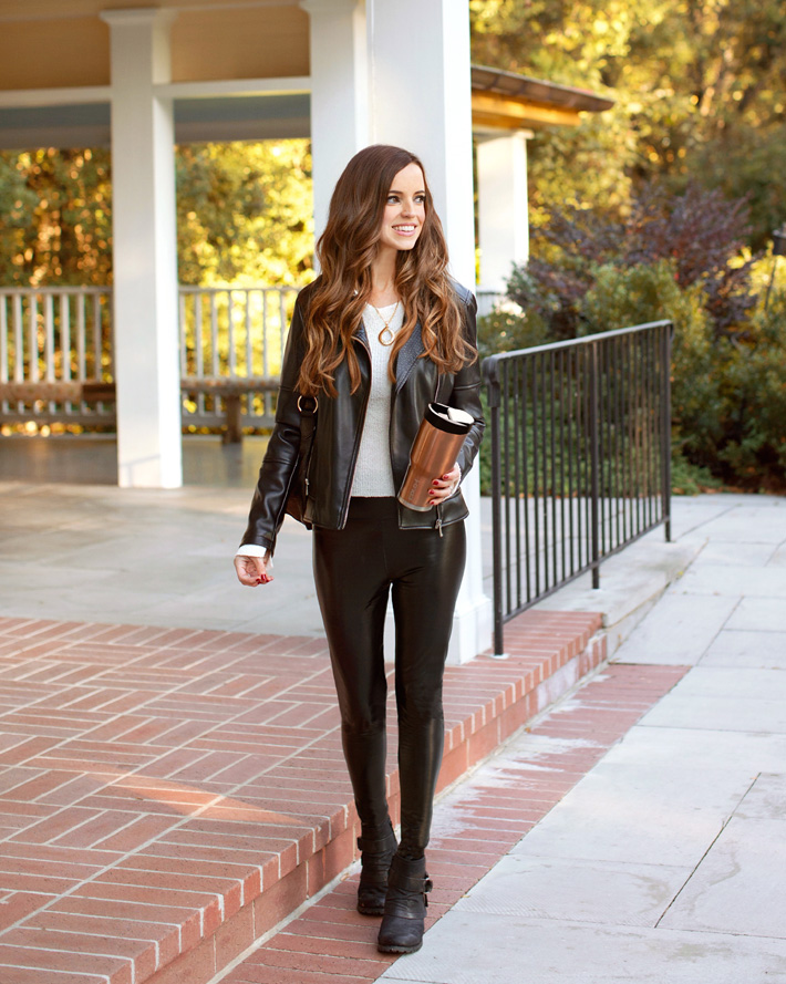 Vegan Girl With Starbucks Coffee Vegan Girl With Starbucks Coffee