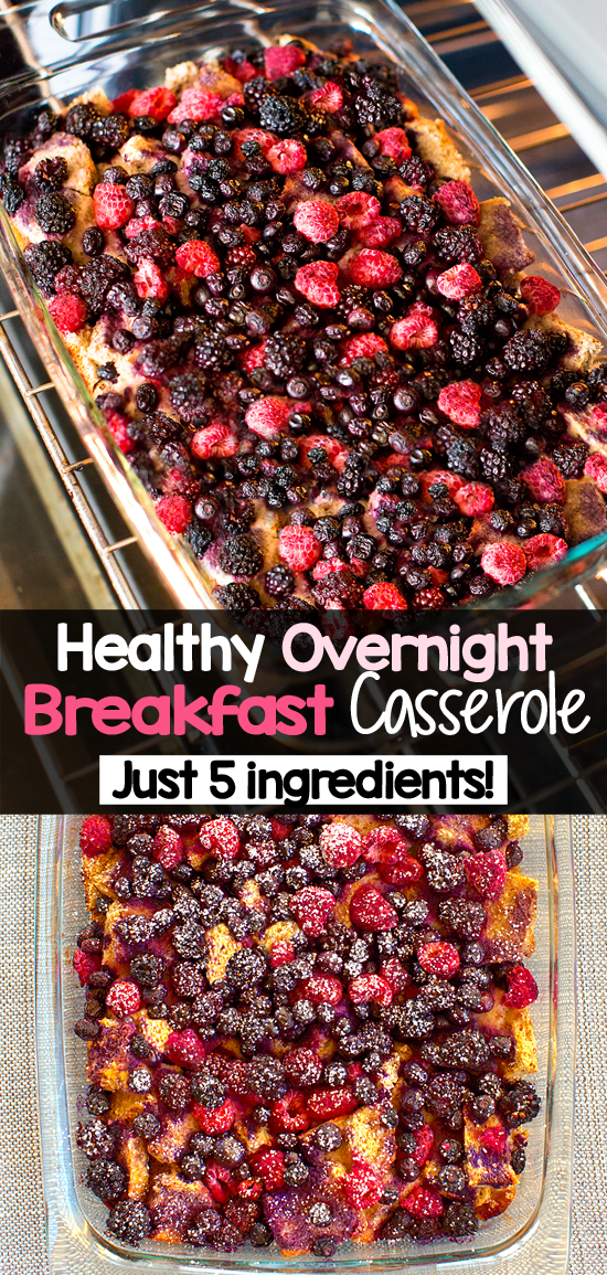 5 Ingredient Strawberry Blueberry Breakfast Bake 5 Ingredient Strawberry Blueberry Breakfast Bake