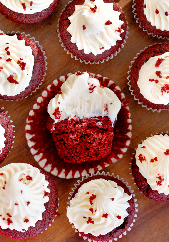 Mini Red Velvet Cupcake Mini Red Velvet Cupcake