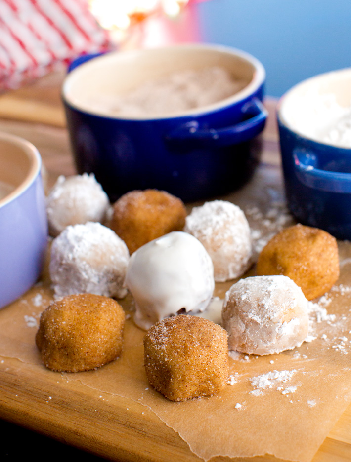 Cinnamon Sugar Glazed Donut Holes Cinnamon Sugar Glazed Donut Holes