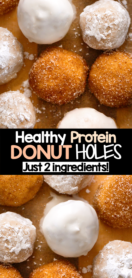 Frosted Donut Bites (Protein Powder Recipe) Frosted Donut Bites (Protein Powder Recipe)