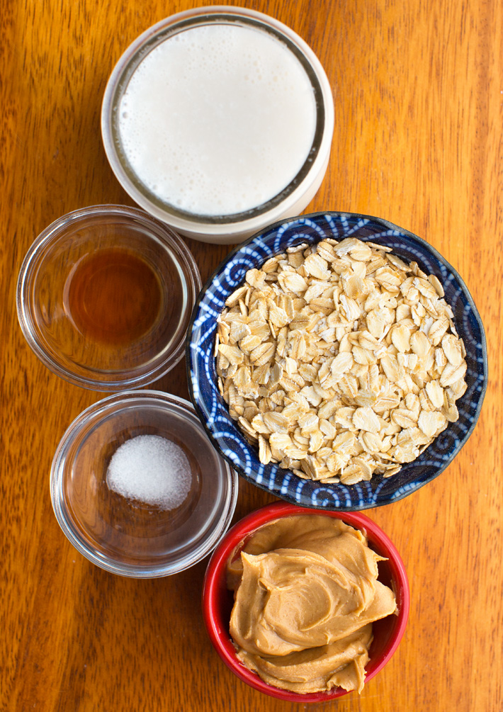 Peanut Butter Oats Ingredients Peanut Butter Oats Ingredients