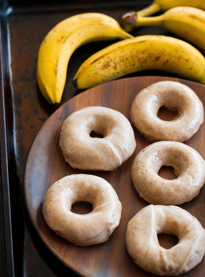 Baked Banana Donuts With Browned Butter Frosting Baked Banana Donuts With Browned Butter Frosting