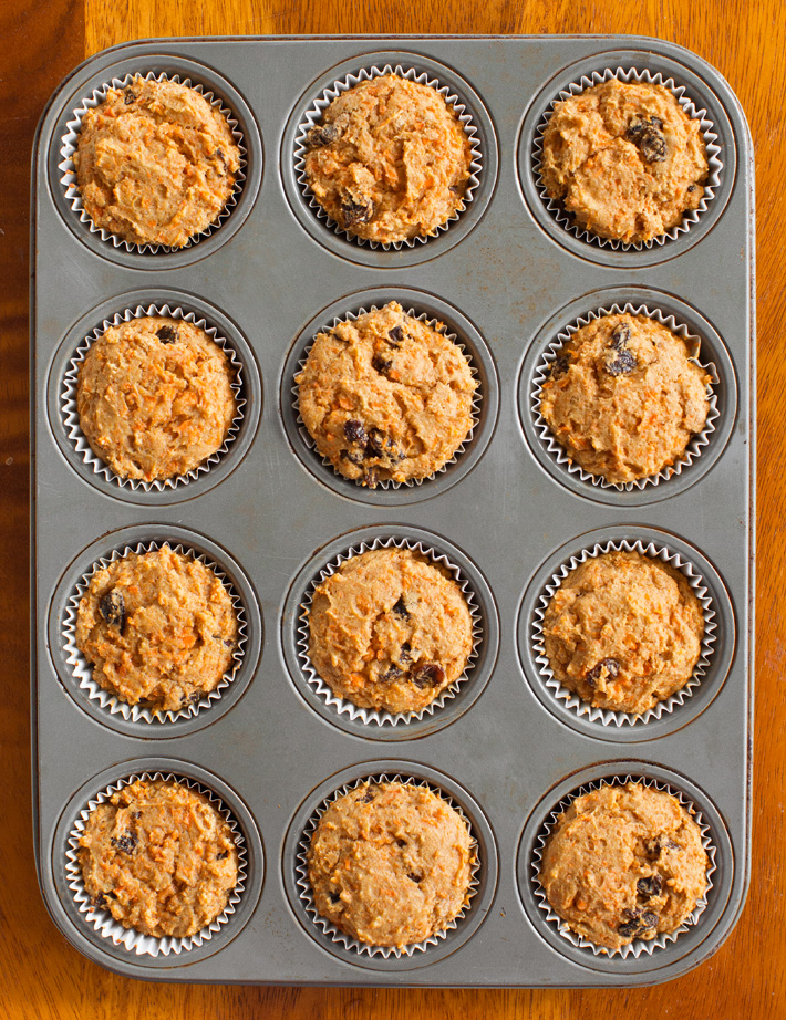 Carrot Muffins In Muffin Pan Carrot Muffins In Muffin Pan