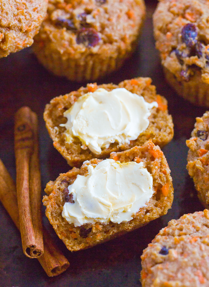 Healthy Carrot Cake Muffins Healthy Carrot Cake Muffins