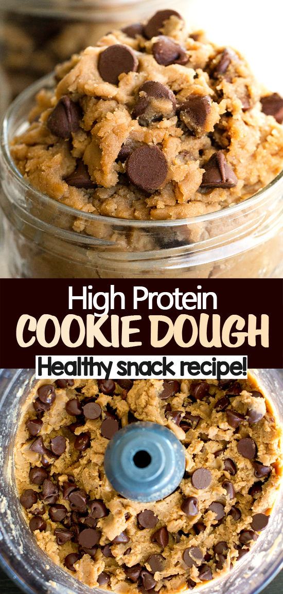 High Protein Cookie Dough Dip - Healthy Snack Recipe High Protein Cookie Dough Dip - Healthy Snack Recipe