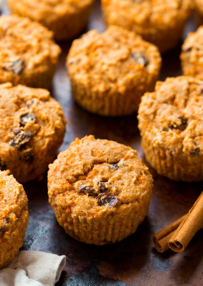 Homemade Carrot Raisin Muffins Homemade Carrot Raisin Muffins