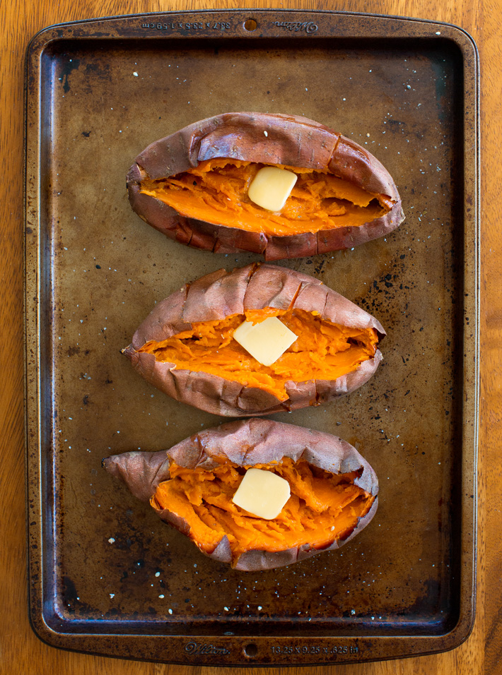 Oven Baked Sweet Potatoes Recipe