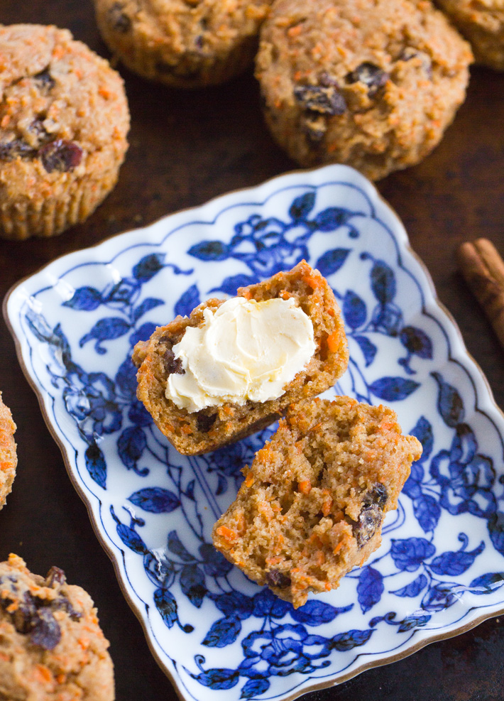 Vegan Carrot Cake Muffins Vegan Carrot Cake Muffins