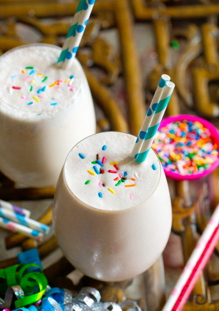 Birthday Cake Batter Protein Shake Birthday Cake Batter Protein Shake