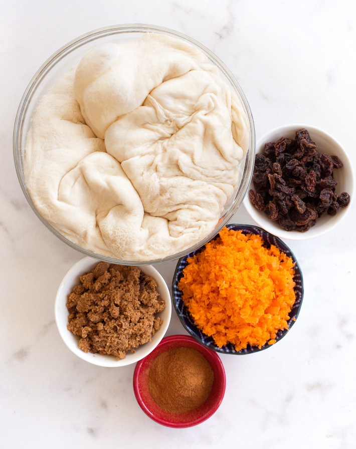 Carrot Cake Cinnamon Buns Ingredients Carrot Cake Cinnamon Buns Ingredients