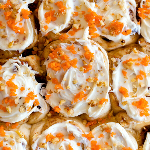 Carrot Cake Cinnamon Rolls Recipe
