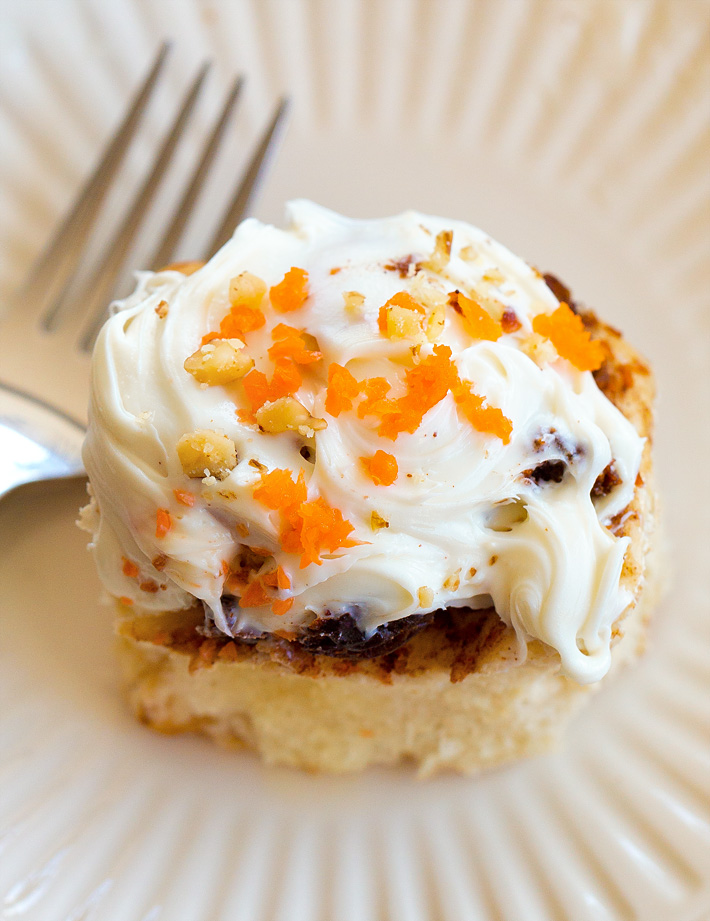 Easter Breakfast Carrot Cake Rolls Easter Breakfast Carrot Cake Rolls