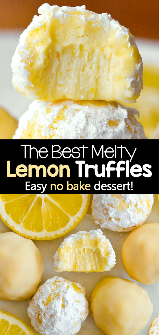 Easy Lemon Dessert Balls Easy Lemon Dessert Balls