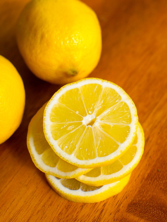 Fresh Sliced Lemons Fresh Sliced Lemons