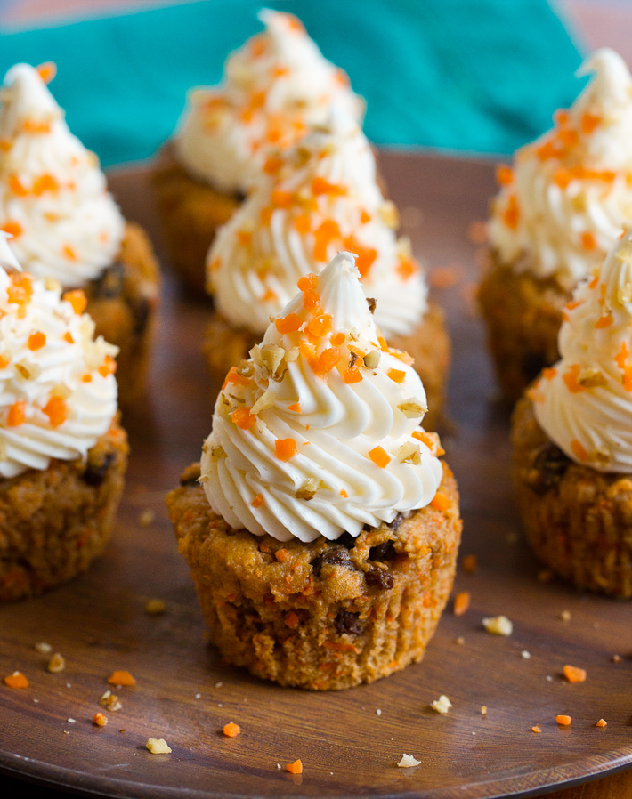 Healthy Carrot Cake Cupcakes Healthy Carrot Cake Cupcakes