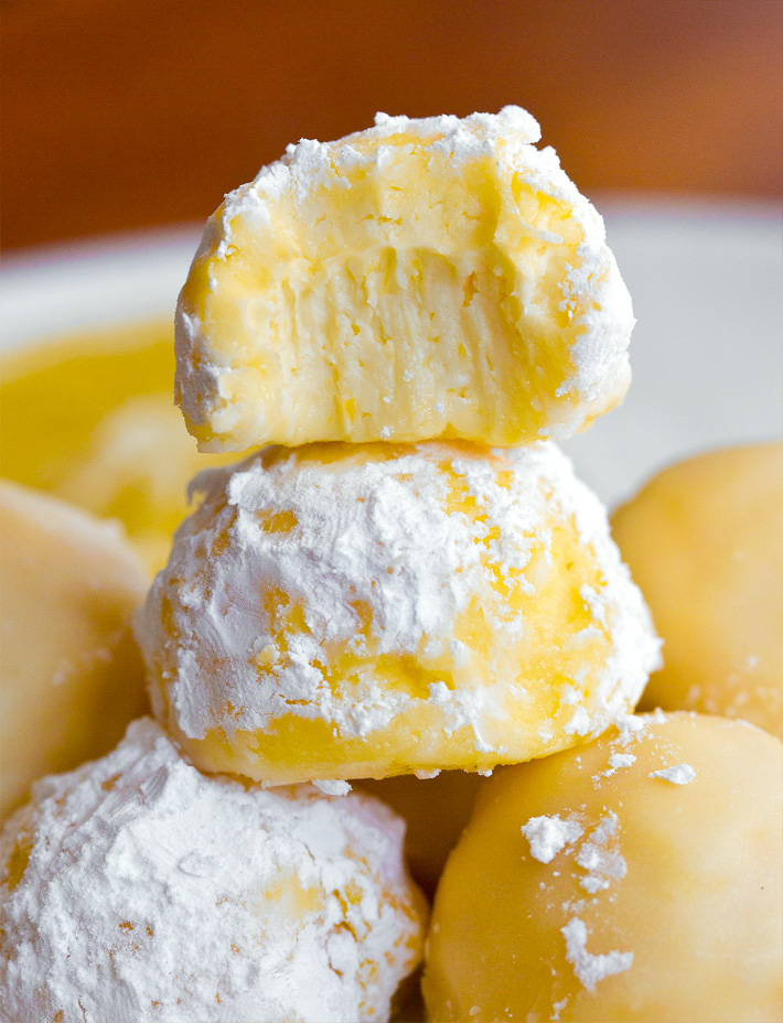 Lemon Cream Cheese Truffle Balls Lemon Cream Cheese Truffle Balls
