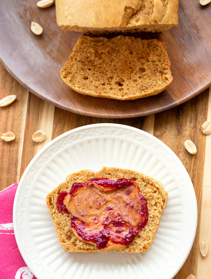 Bread With Peanut Butter And Jelly Spread Bread With Peanut Butter And Jelly Spread