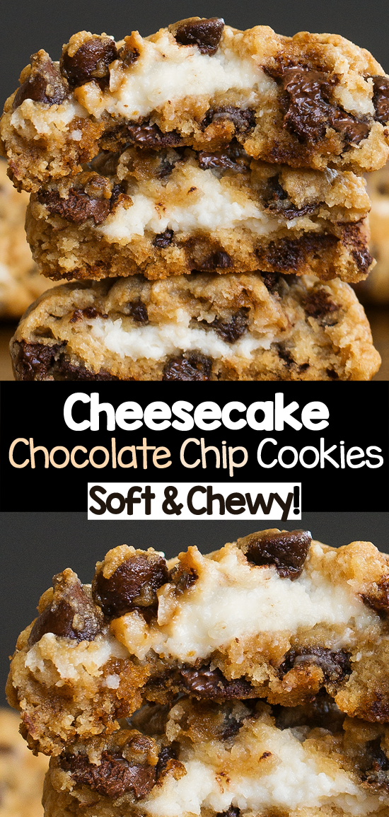 Chocolate Chip Cheesecake Cookies Chocolate Chip Cheesecake Cookies