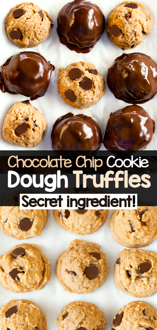 Chocolate Covered Cookie Dough Bites Chocolate Covered Cookie Dough Bites