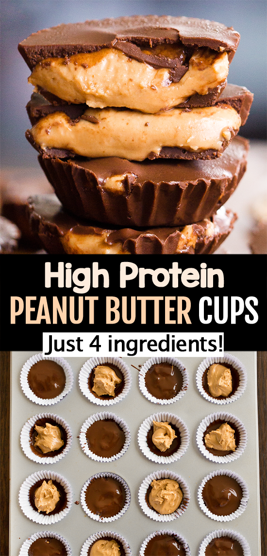 Chocolate PB Protein Cups Chocolate PB Protein Cups