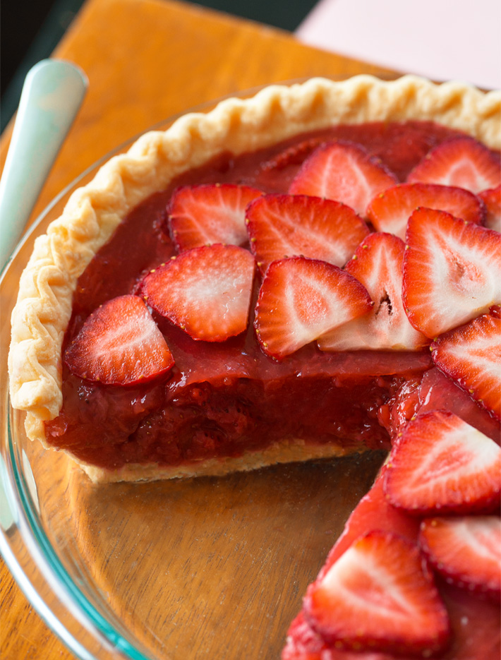 5 Ingredient Healthy Strawberry Pie 5 Ingredient Healthy Strawberry Pie