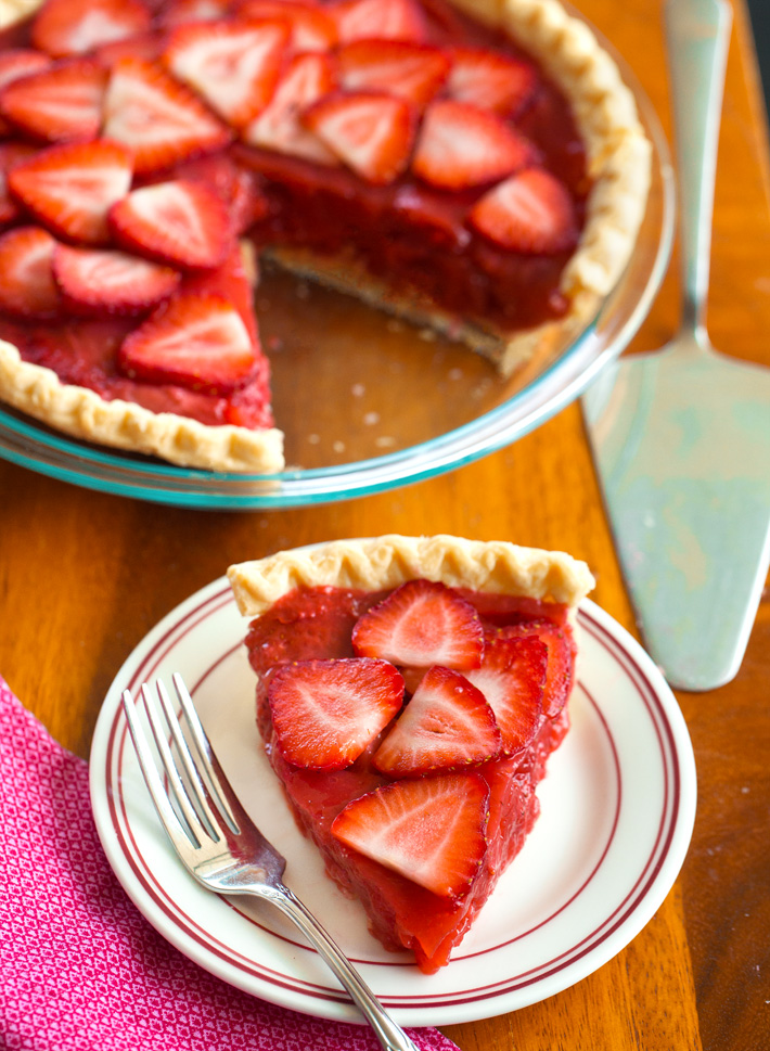 Strawberry Pie Slice (No Jell-O) Strawberry Pie Slice (No Jell-O)
