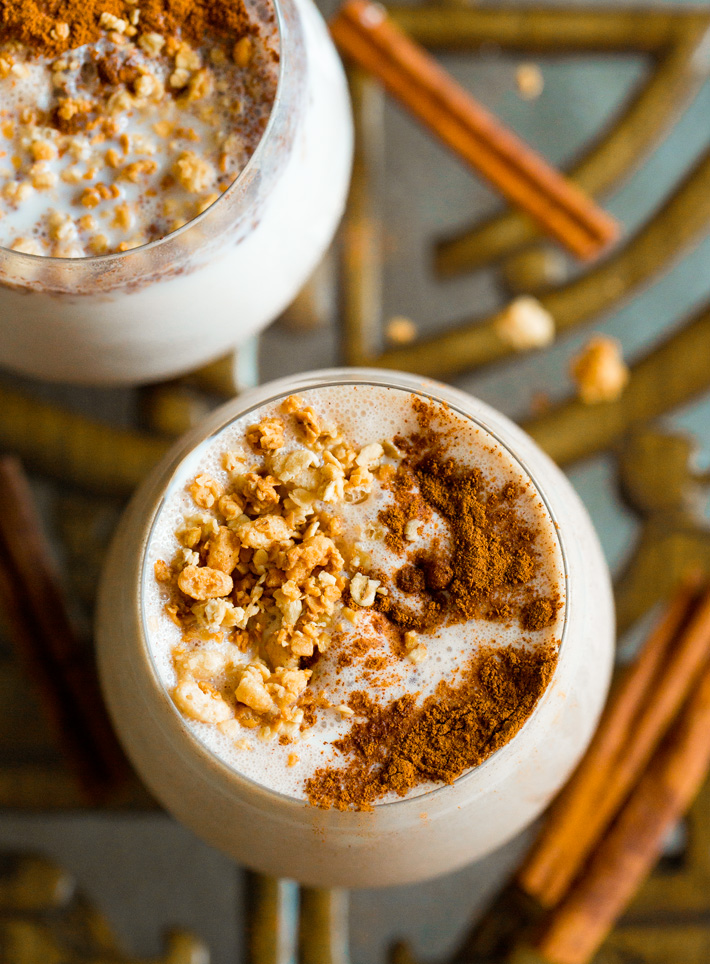 Cinnamon Toast Crunch Smoothie With Toppings Cinnamon Toast Crunch Smoothie With Toppings
