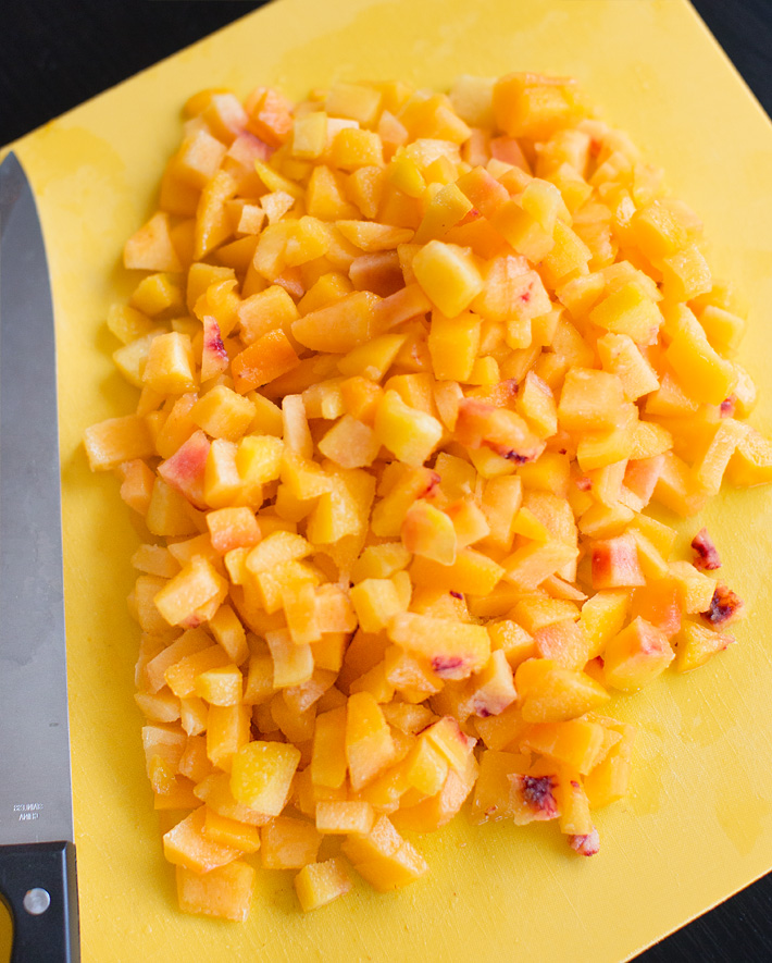 Fresh Diced Peaches Fresh Diced Peaches