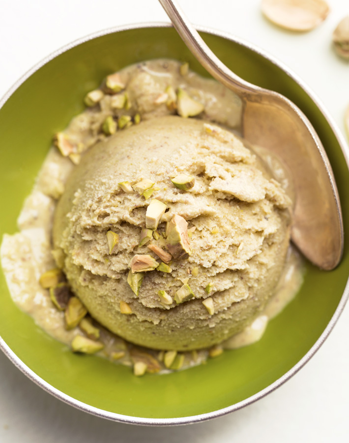 Vegan Pistachio Ice Cream