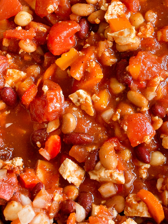 Vegetarian Chili with Chickpeas and Tomatoes Vegetarian Chili with Chickpeas and Tomatoes