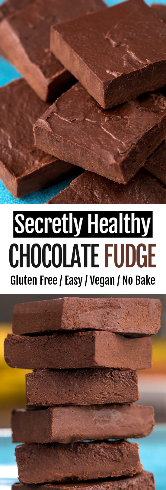 Healthy Dark Chocolate Fudge Recipe (Vegan, No Bake) Healthy Dark Chocolate Fudge Recipe (Vegan, No Bake)