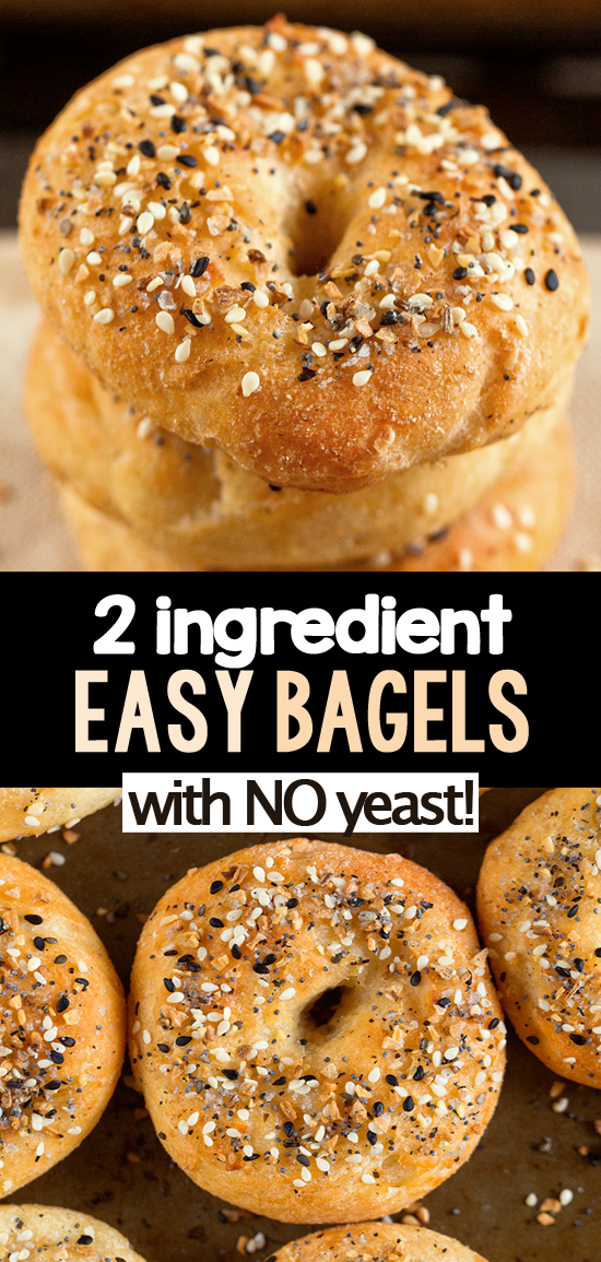 Two Ingredient Bagels (Vegan, Gluten Free) Two Ingredient Bagels (Vegan, Gluten Free)