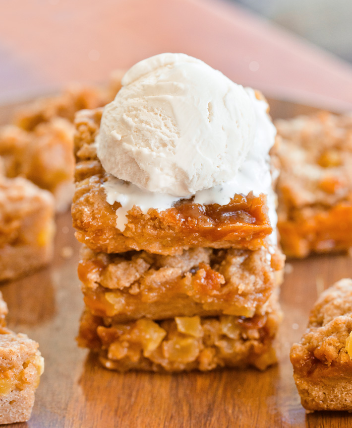 Caramel Apple Crumble Bars Caramel Apple Crumble Bars