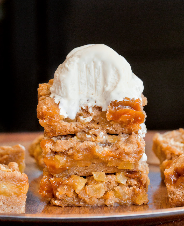 Caramel Apple Pie Bars For Fall Caramel Apple Pie Bars For Fall