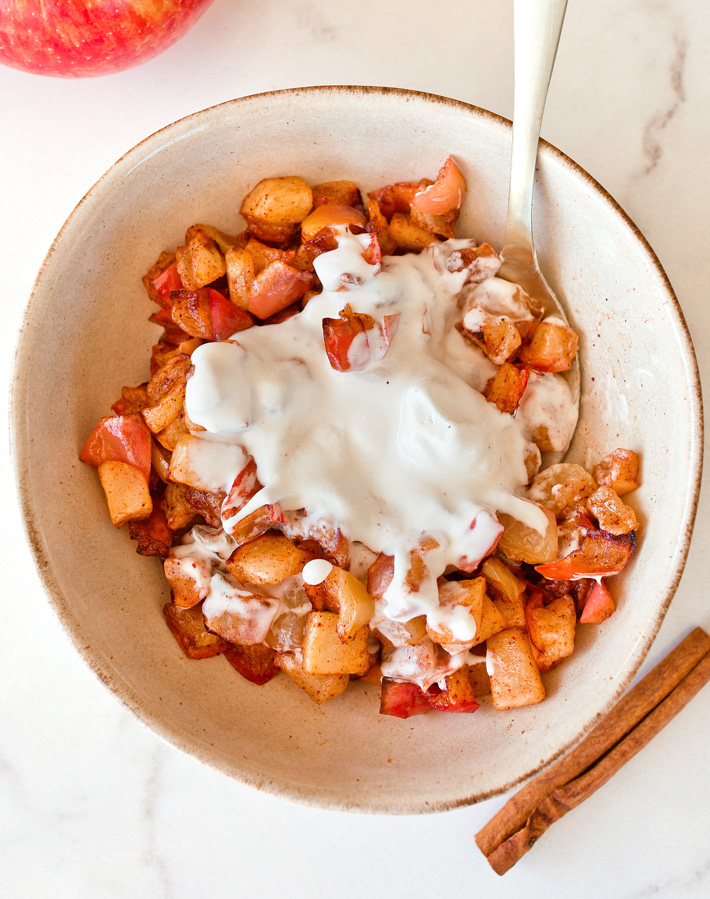 Air Fried Apples (Vegan, Low Calorie) Air Fried Apples (Vegan, Low Calorie)