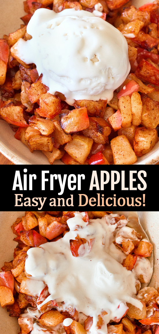 Delicious Air Fryer Snack Cinnamon Apples Delicious Air Fryer Snack Cinnamon Apples